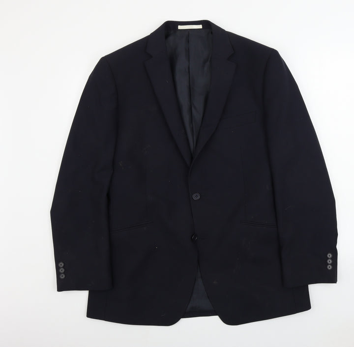 Burton Mens Blue   Jacket Blazer Size 42