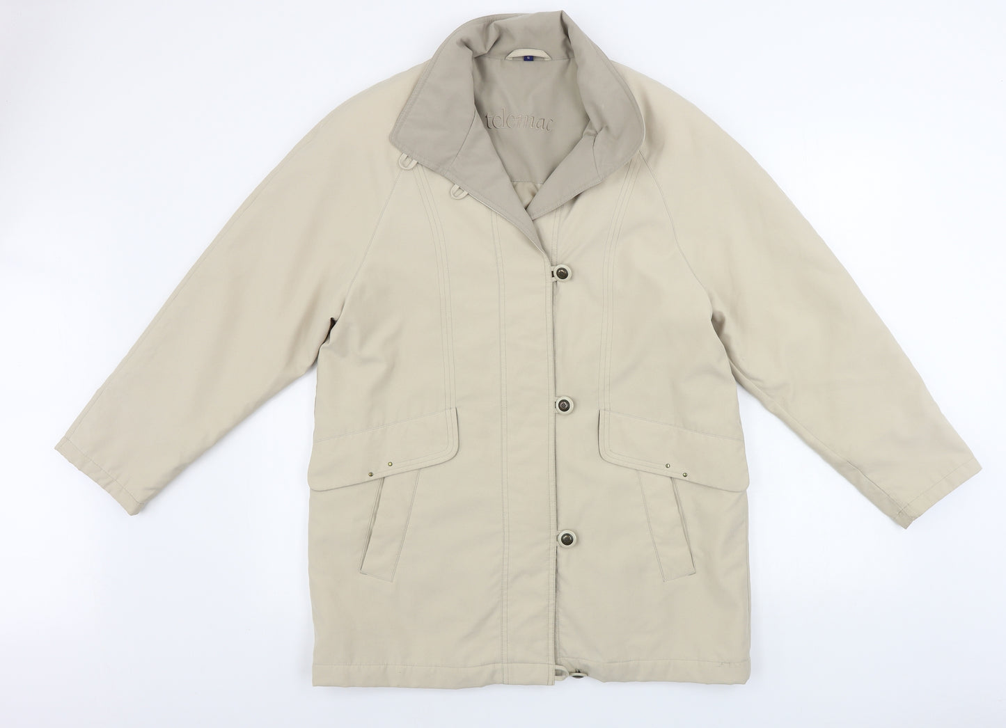 TELEMAC  Womens Beige   Jacket Coat Size S