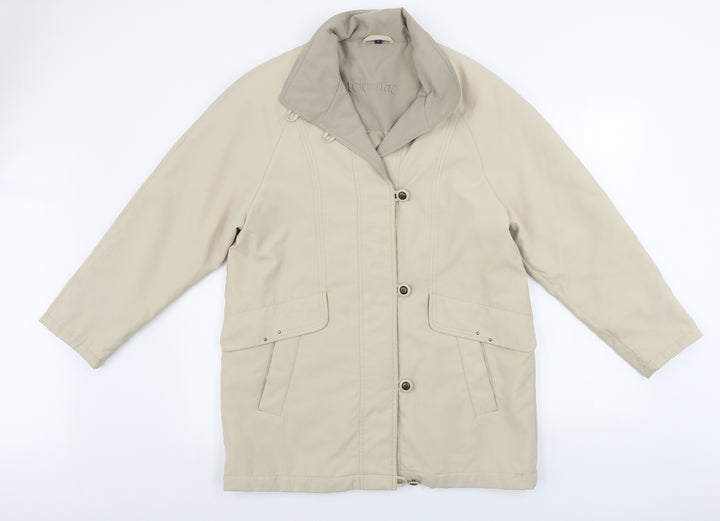 TELEMAC  Womens Beige   Jacket Coat Size S