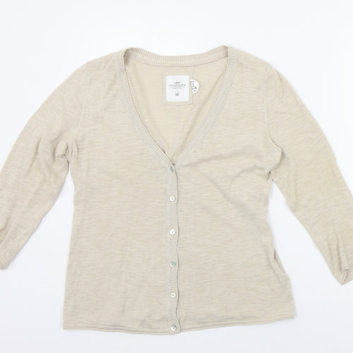 H&M Womens Beige   Pullover Jumper Size M
