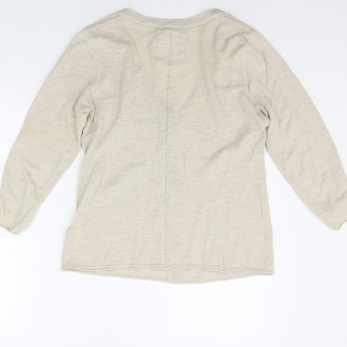 H&M Womens Beige   Pullover Jumper Size M