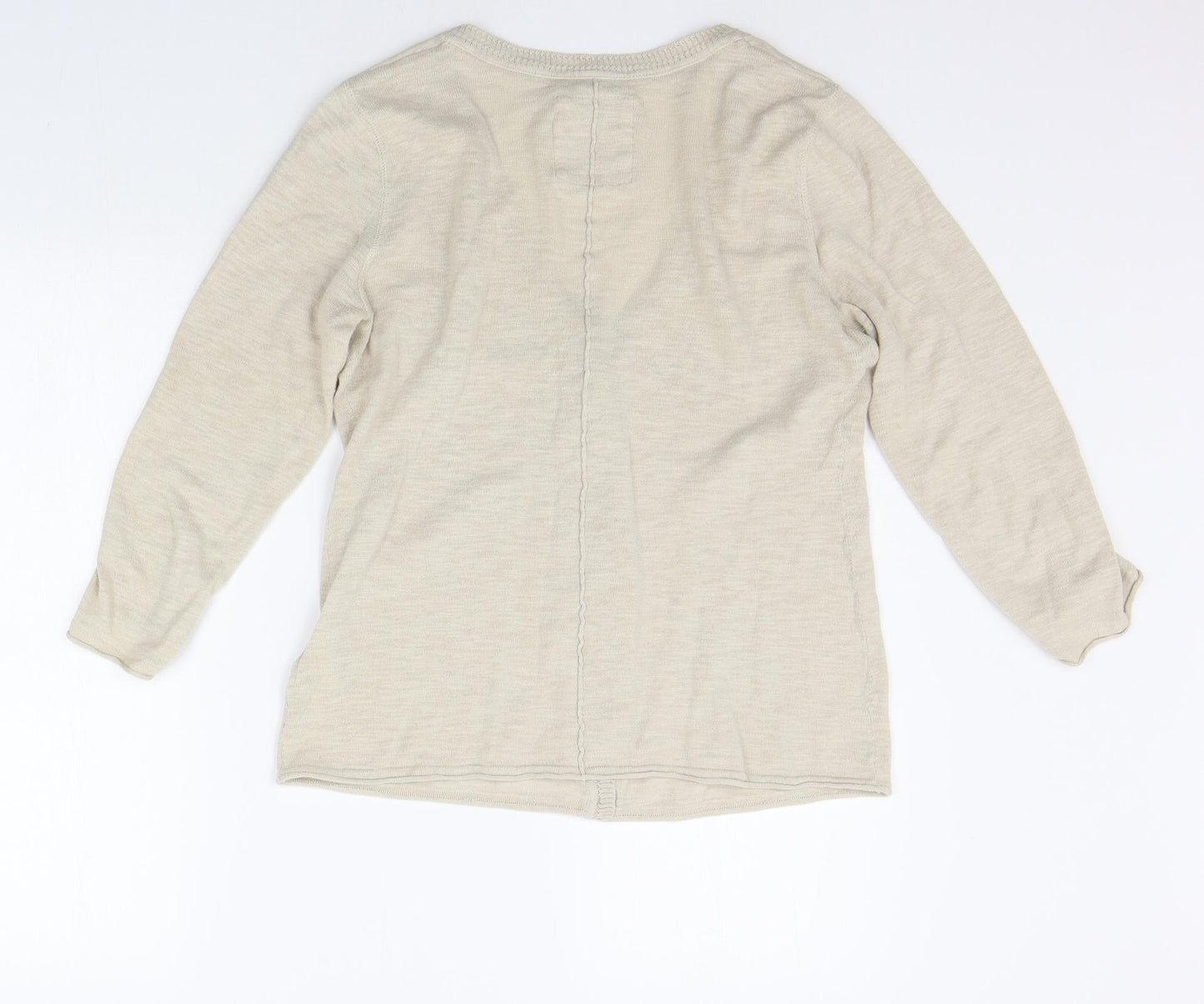 H&M Womens Beige   Pullover Jumper Size M