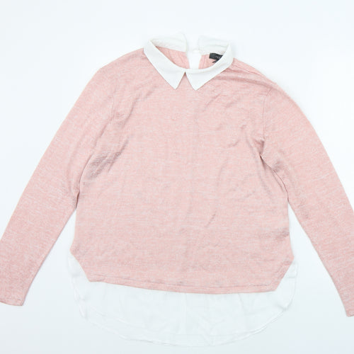 Primark Womens Pink   Pullover Jumper Size S
