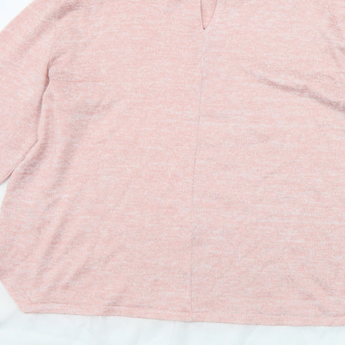 Primark Womens Pink   Pullover Jumper Size S
