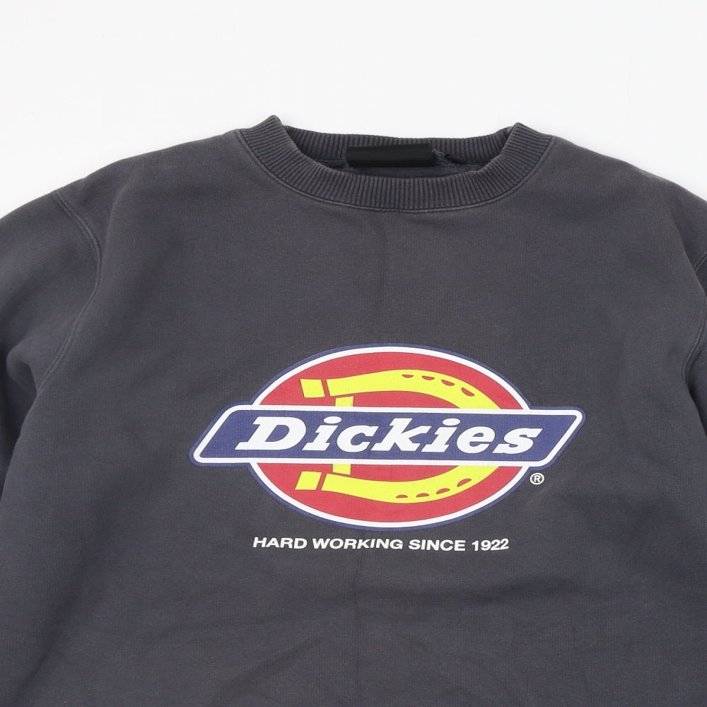 Dickies Mens Grey   Pullover Jumper Size M