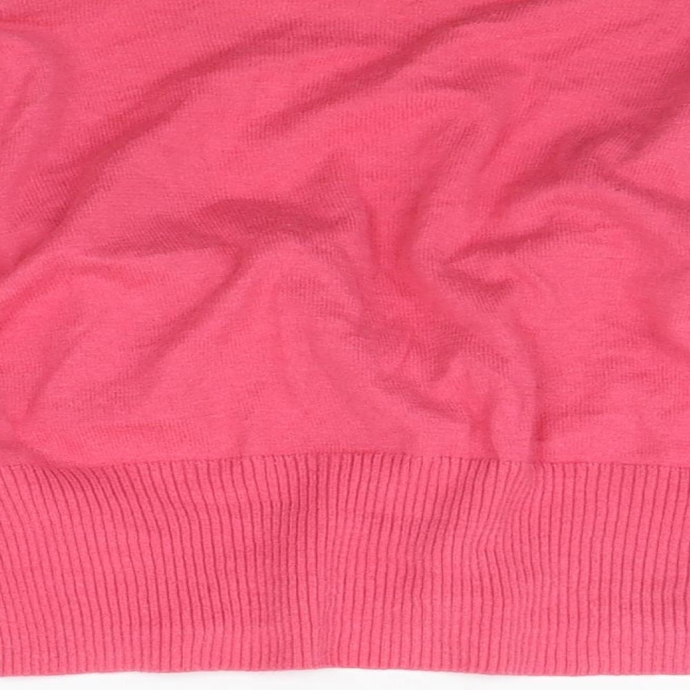 Marks and Spencer Womens Pink   Cardigan Jumper Size 8