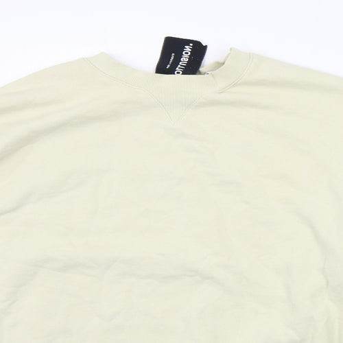 COLLUSION Womens Beige   Pullover Jumper Size M