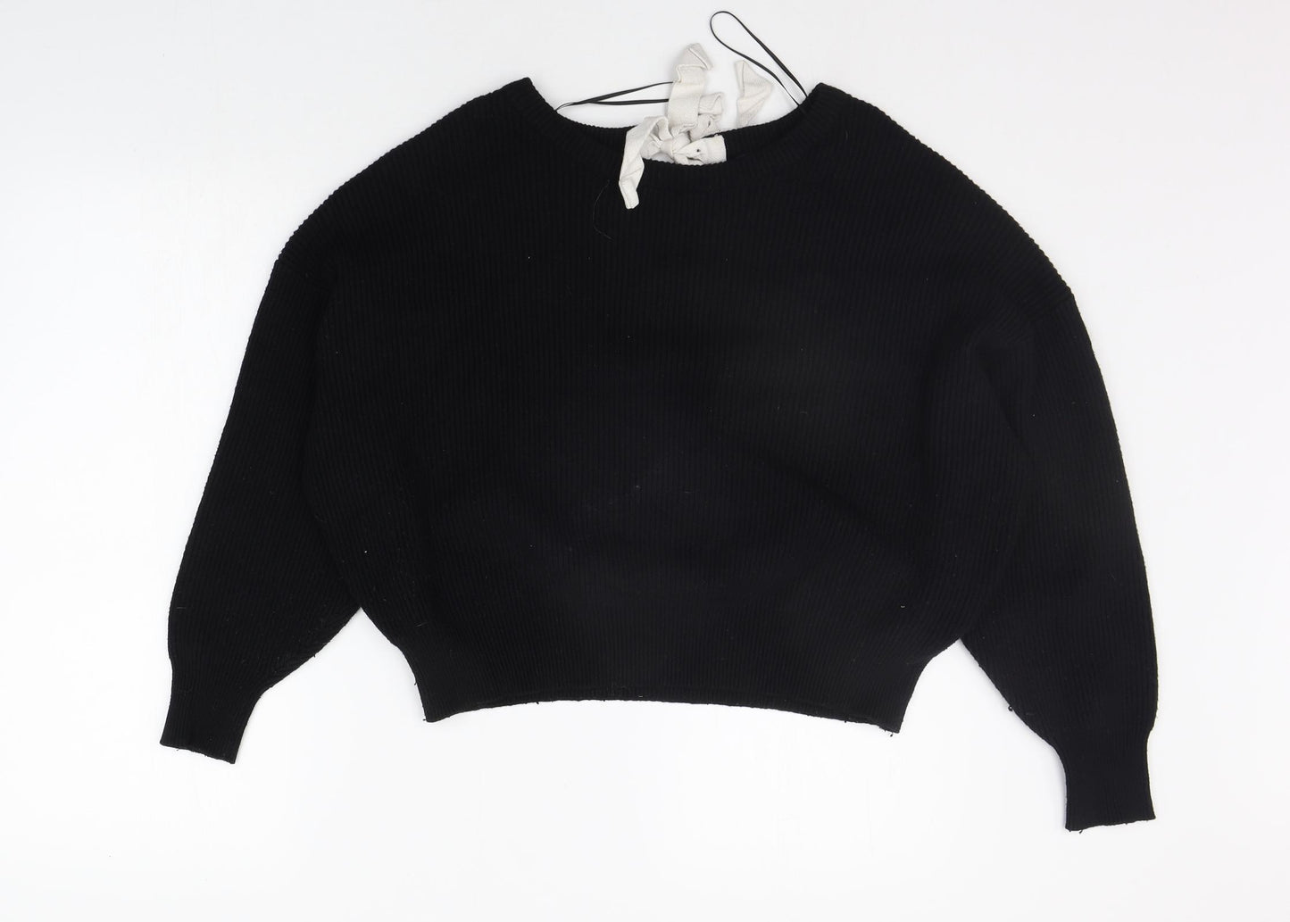 Zara Womens Black   Pullover Jumper Size M