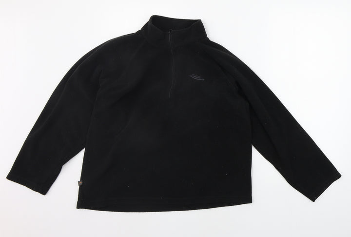 Mountain Life Womens Black Pullover Jumper Size S