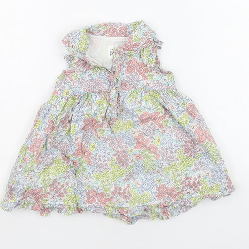 Gap Baby Multicoloured Floral  A-Line  Size 6-9 Months