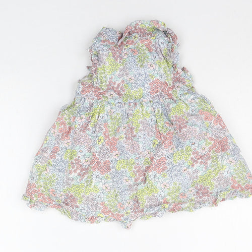 Gap Baby Multicoloured Floral  A-Line  Size 6-9 Months