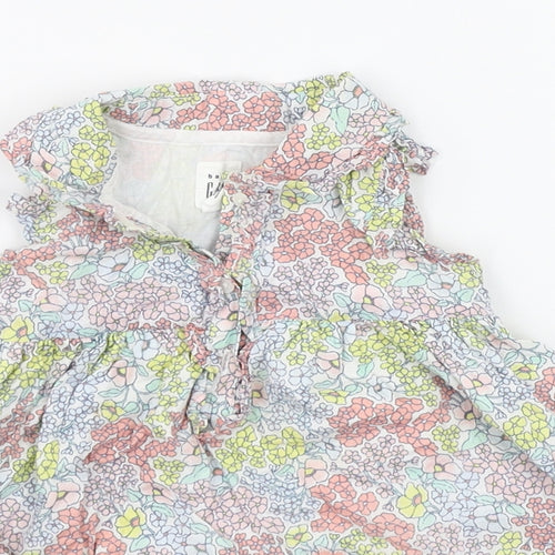 Gap Baby Multicoloured Floral  A-Line  Size 6-9 Months