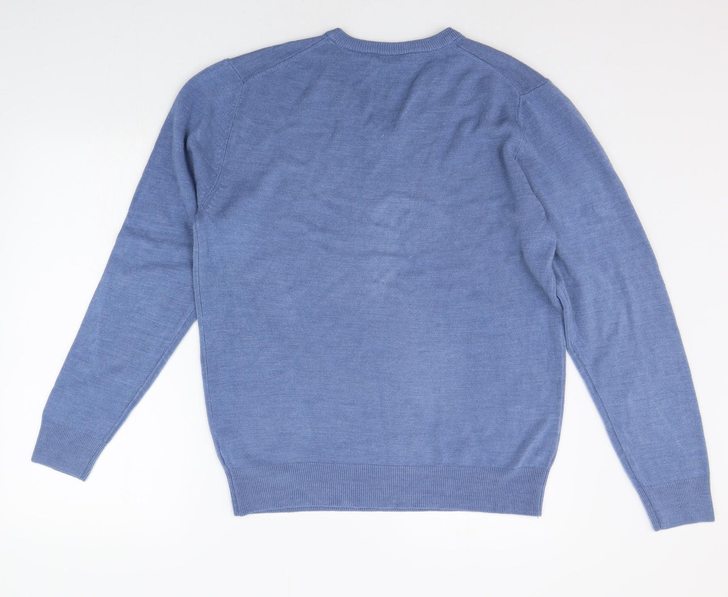 Cedar Wood State Mens Blue   Pullover Jumper Size L