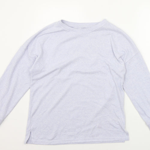 Primark Womens Blue Solid  Top Pyjama Top Size M