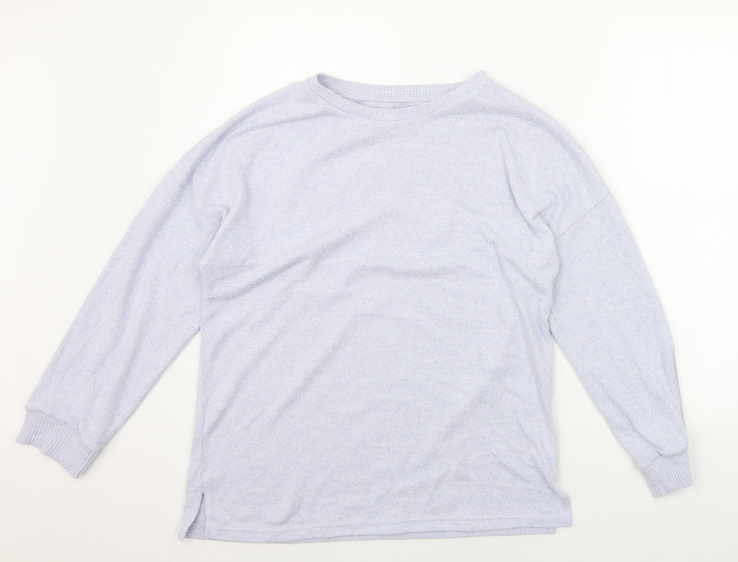 Primark Womens Blue Solid  Top Pyjama Top Size M