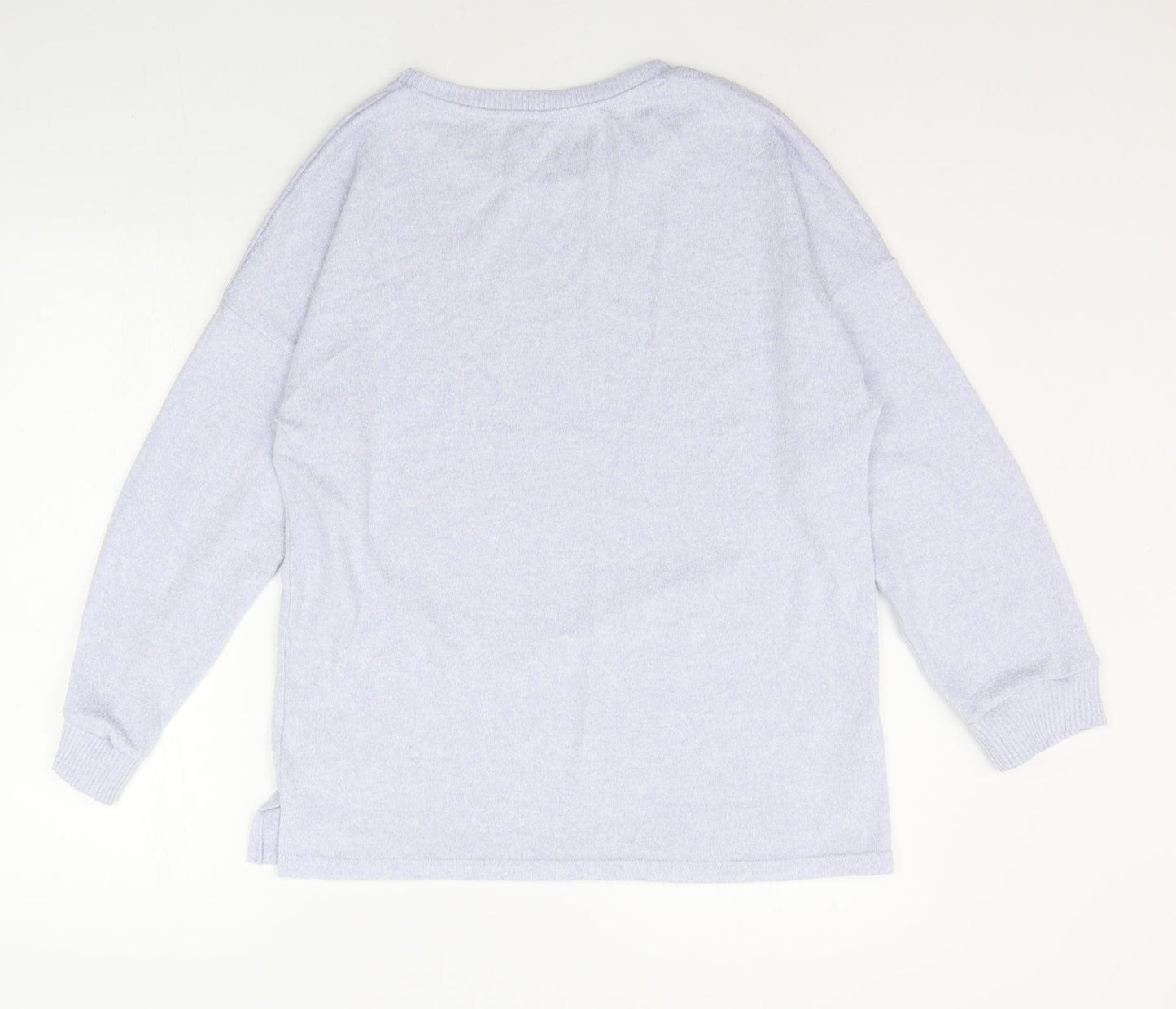 Primark Womens Blue Solid  Top Pyjama Top Size M