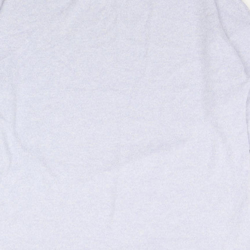 Primark Womens Blue Solid  Top Pyjama Top Size M