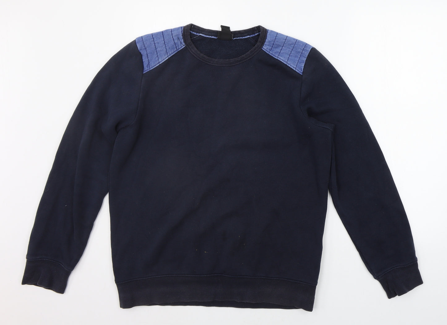 H&M Mens Black   Pullover Jumper Size M