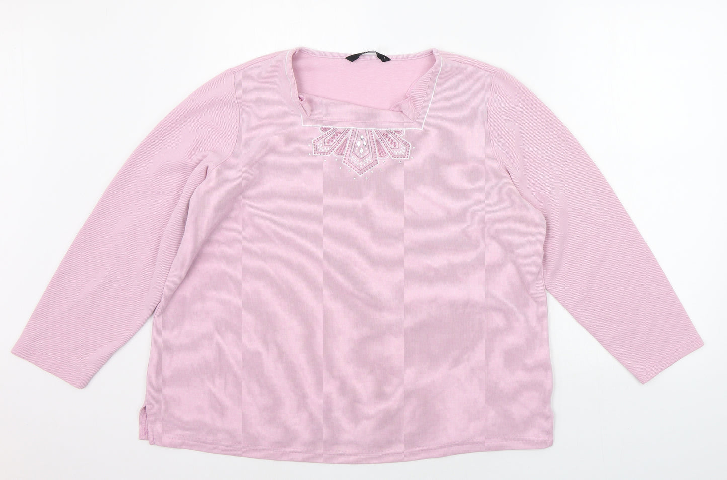 BM Womens Pink   Pullover Jumper Size L