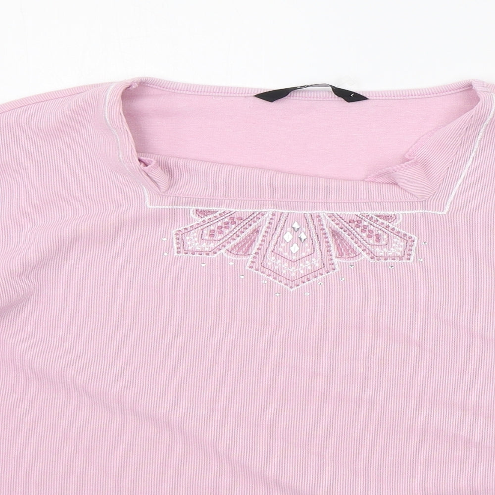 BM Womens Pink   Pullover Jumper Size L