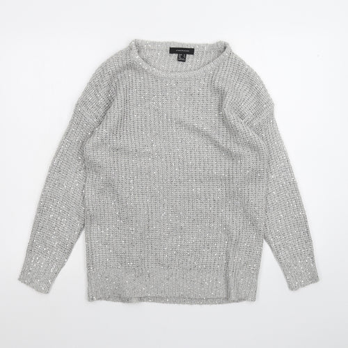Atmosphere Womens Grey   Pullover Jumper Size 10