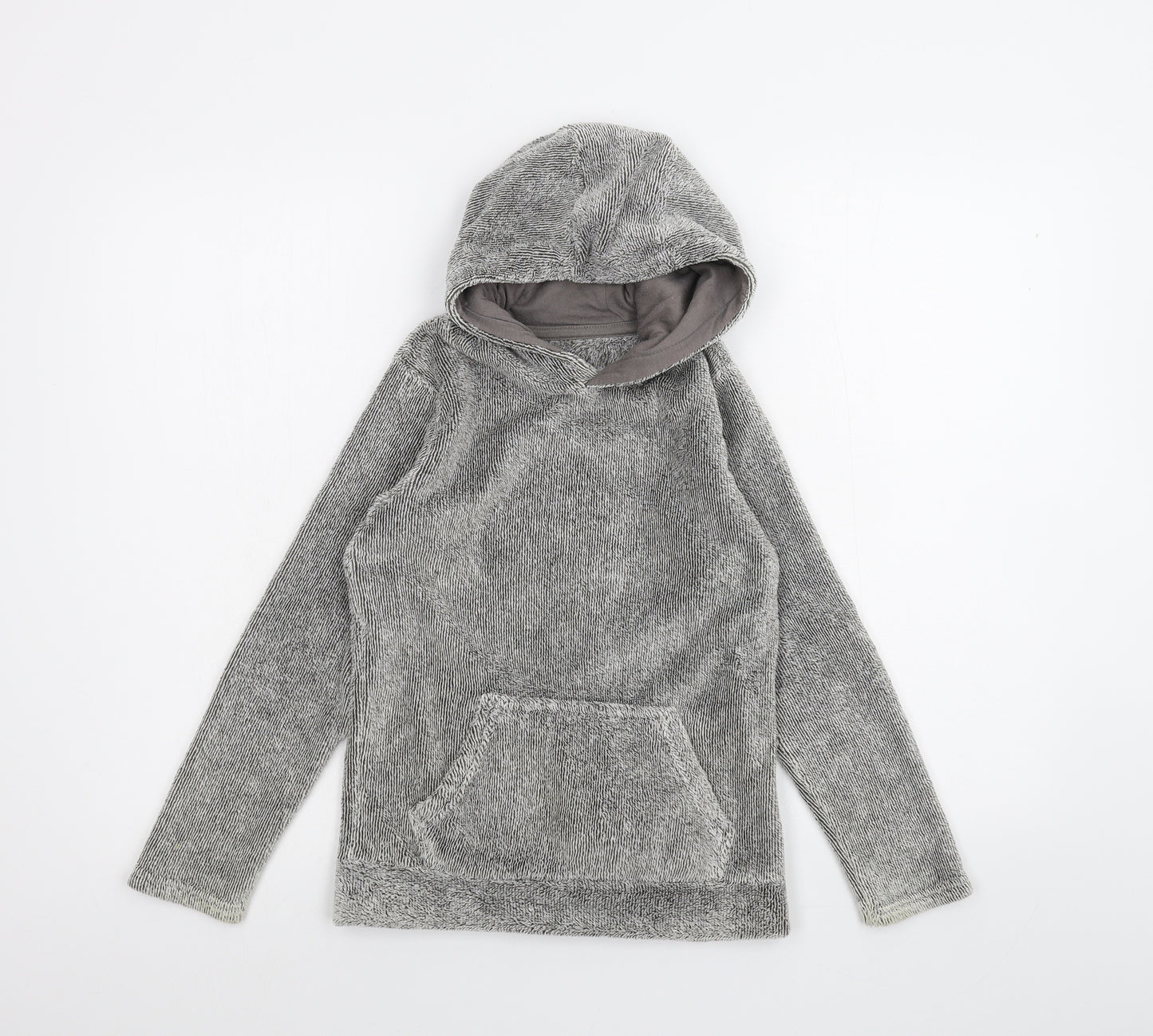 Nutmeg Girls Grey   Pullover Hoodie Size 9-10 Years