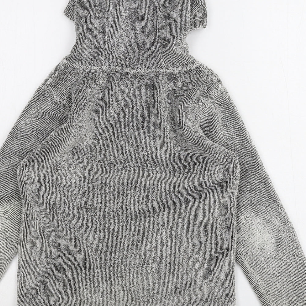 Nutmeg Girls Grey   Pullover Hoodie Size 9-10 Years