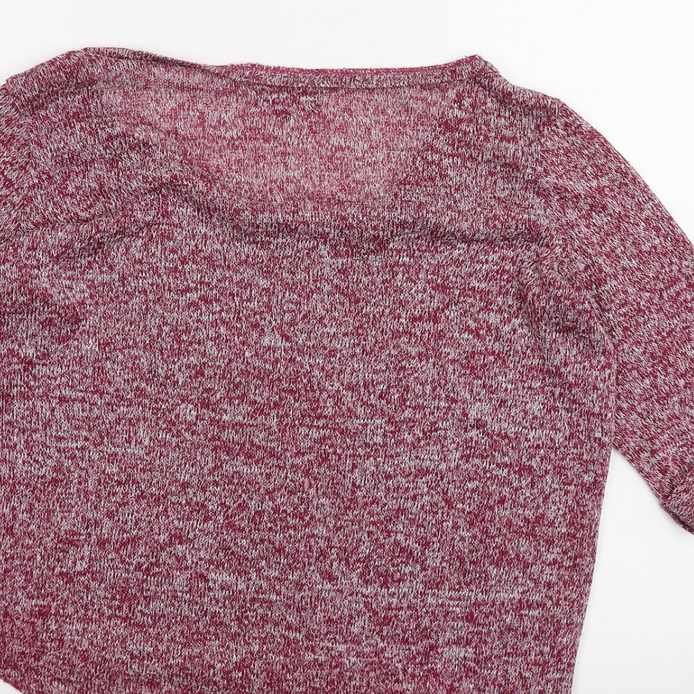 New Look Womens Red   Basic T-Shirt Size 14