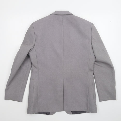Preworn Mens Grey   Jacket Suit Jacket Size 40