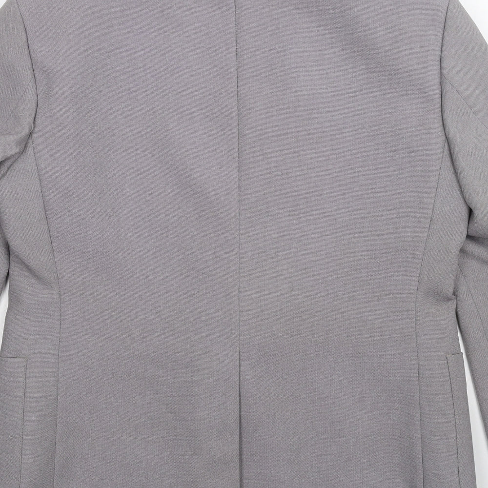 Preworn Mens Grey   Jacket Suit Jacket Size 40