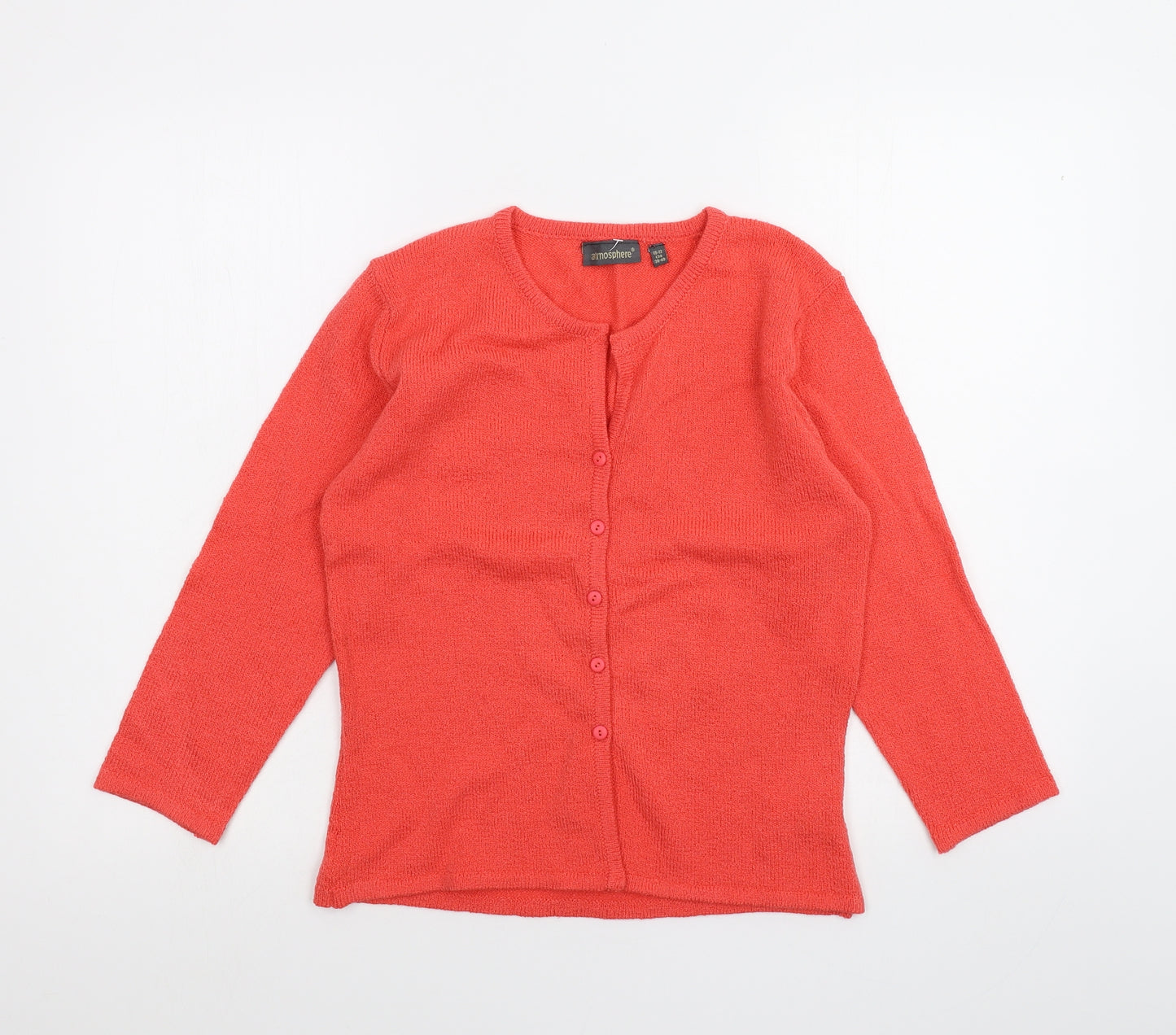 Atmosphere Womens Orange   Cardigan Jumper Size 10