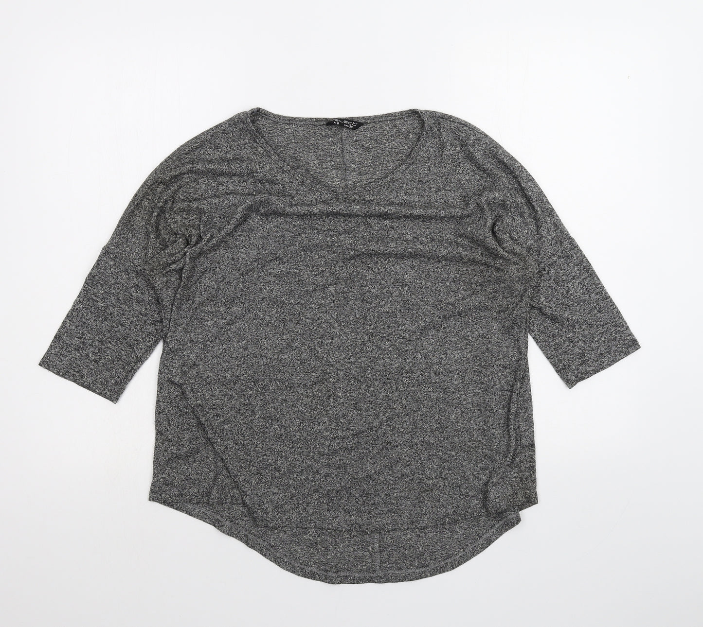 Select Womens Grey   Basic T-Shirt Size 8