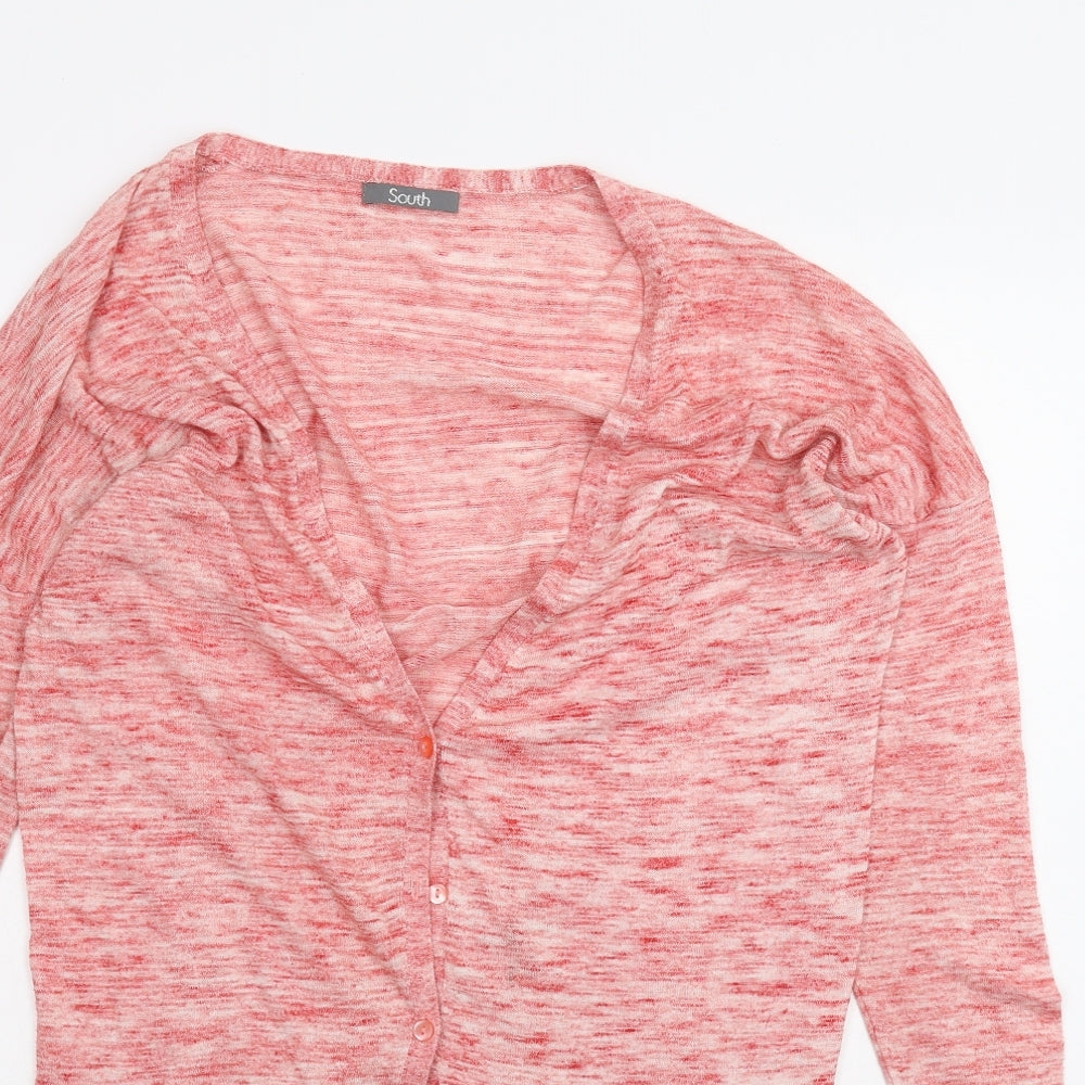 South Womens Pink   Cardigan Jumper Size 12