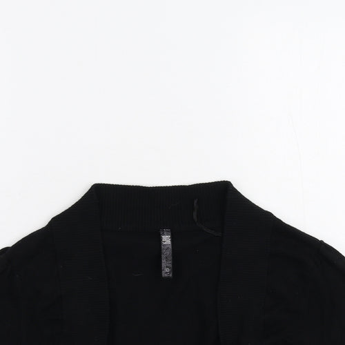 Bay Womens Black   Cardigan Jumper Size 12