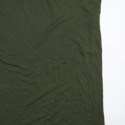 Daily Ritual Womens Green   Basic T-Shirt Size M