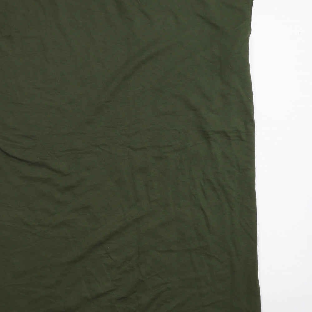 Daily Ritual Womens Green   Basic T-Shirt Size M