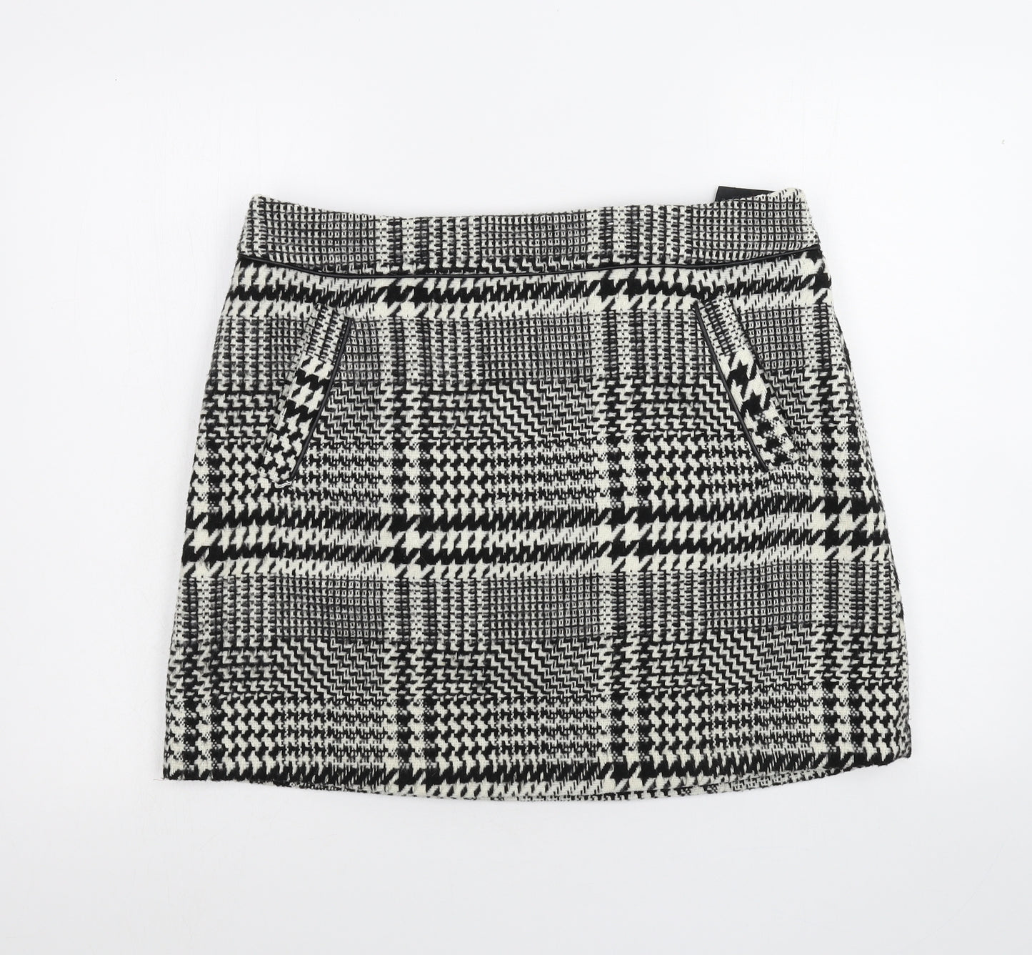 F&F Womens Black   Mini Skirt Size 14