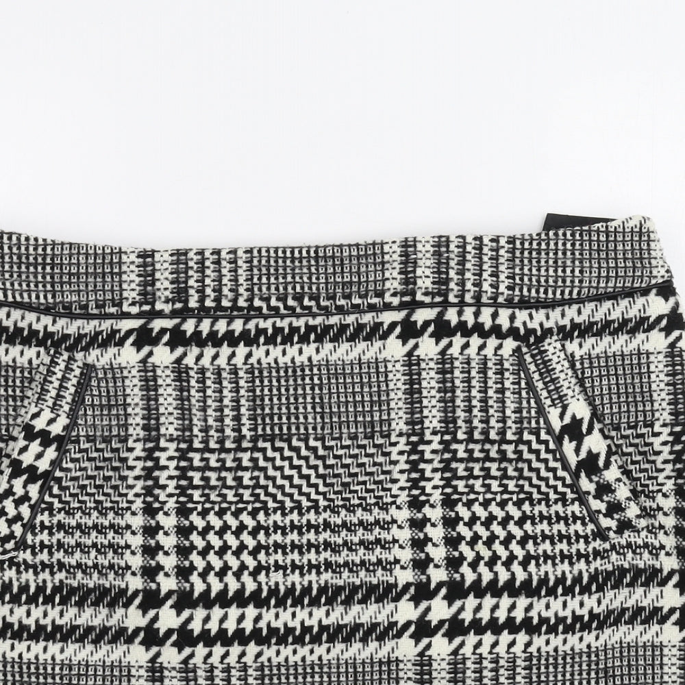 F&F Womens Black   Mini Skirt Size 14