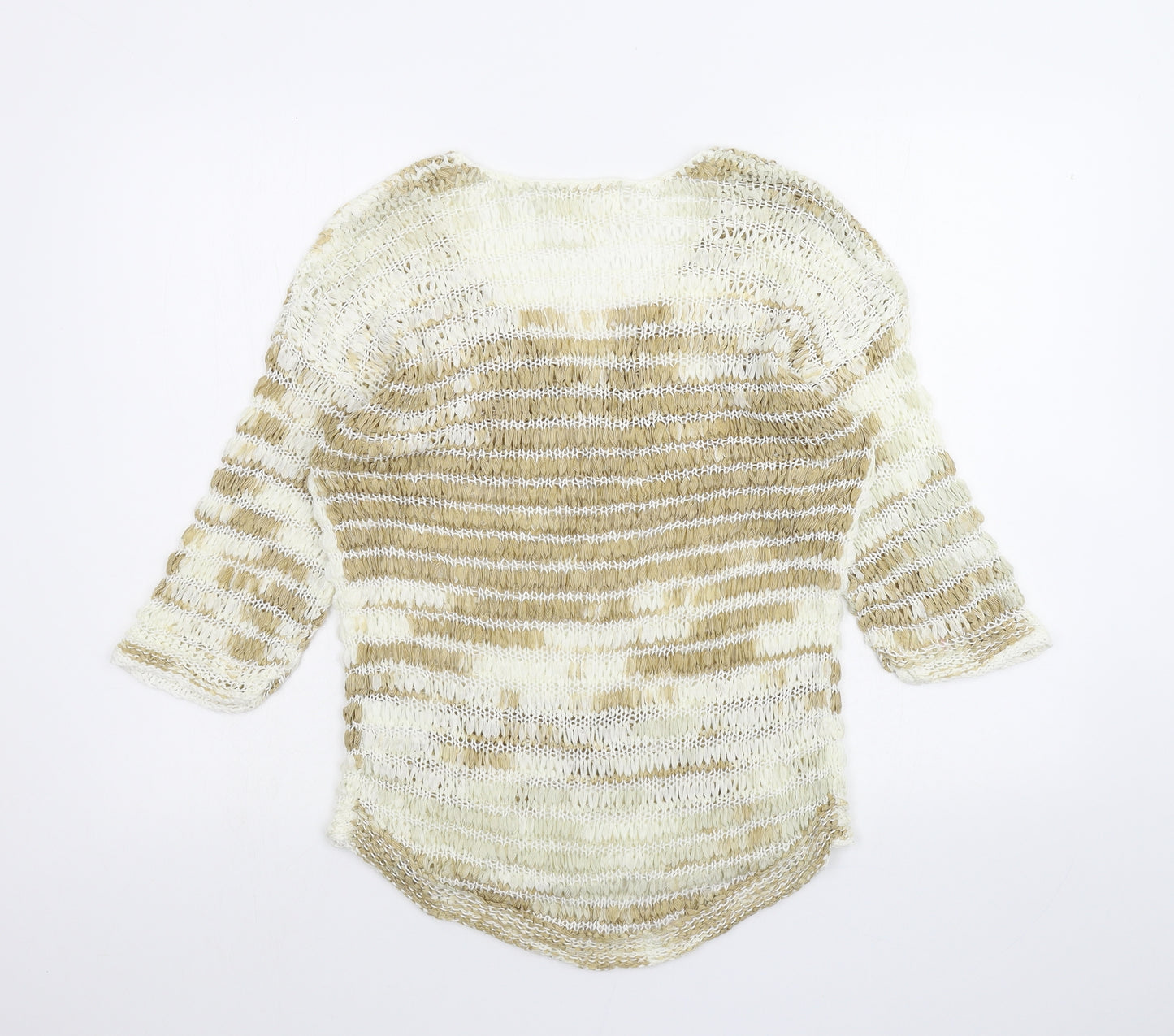 NEXT Womens White   Pullover Jumper Size M