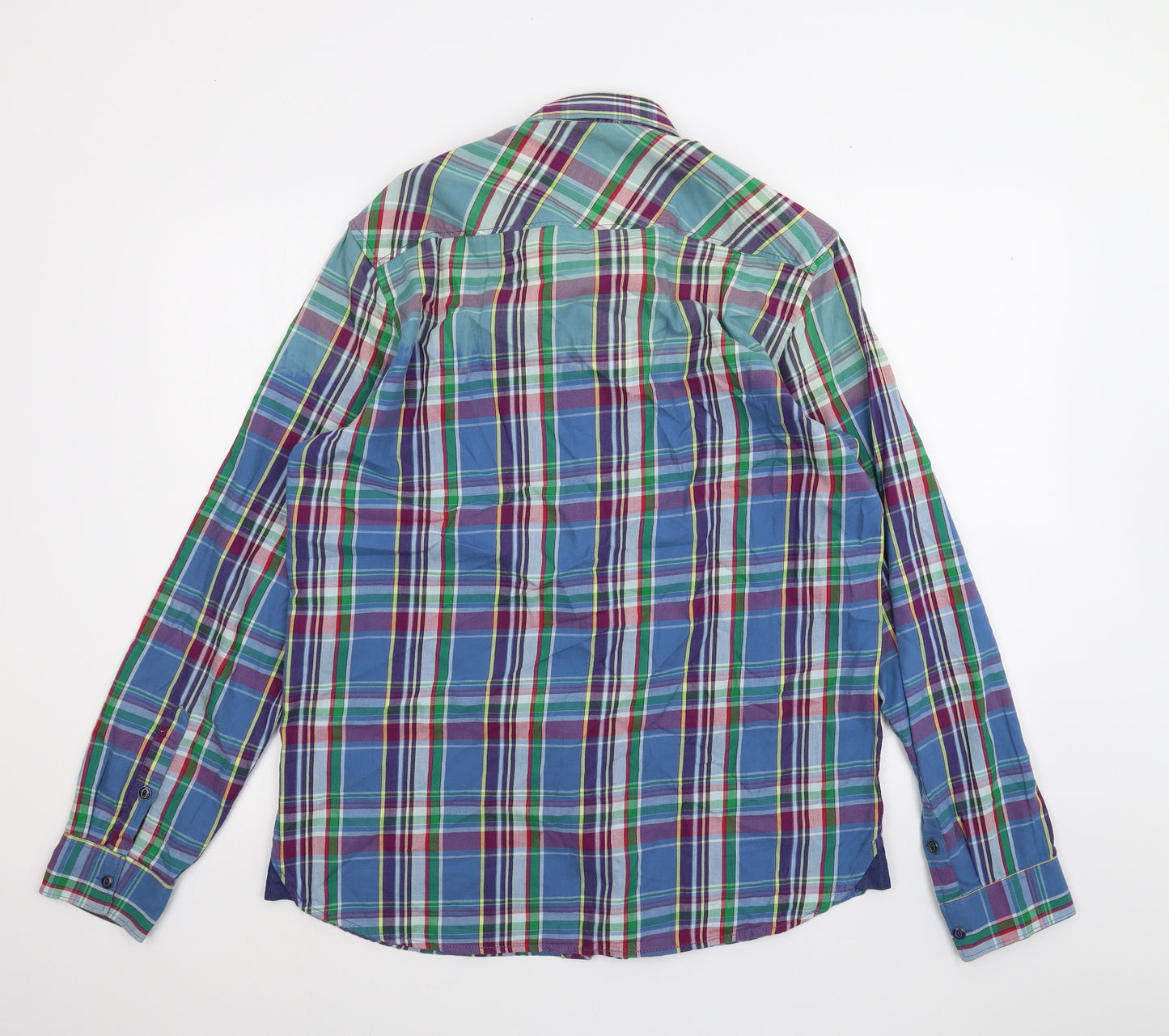 Joe Browns Mens Blue    Dress Shirt Size M