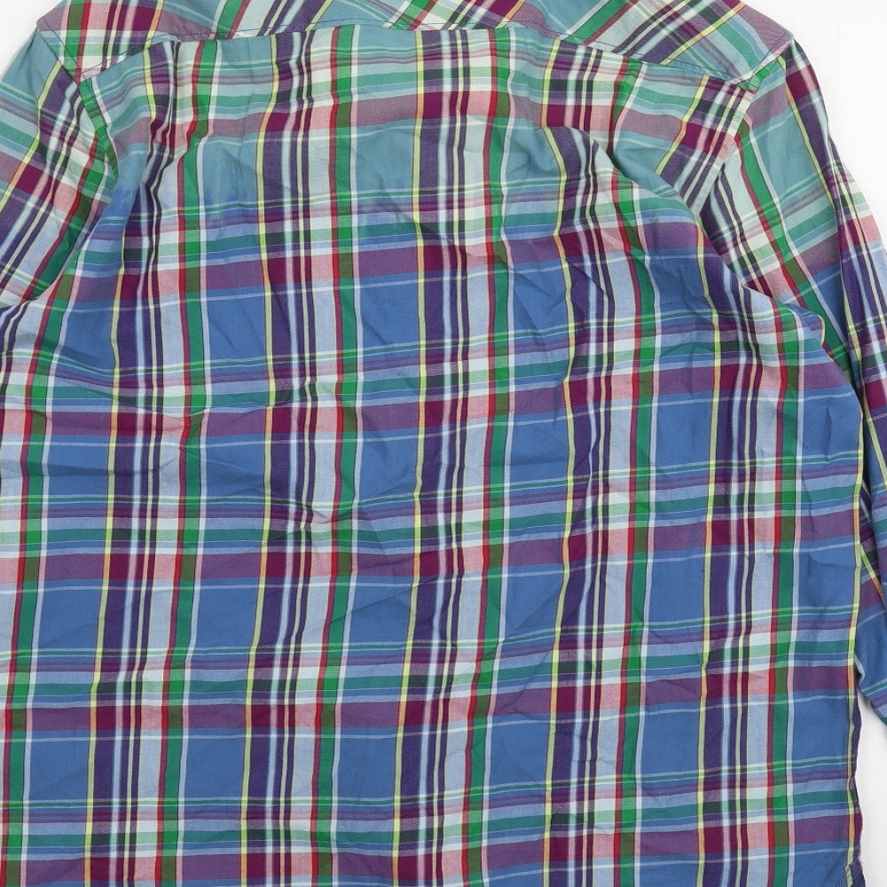 Joe Browns Mens Blue    Dress Shirt Size M