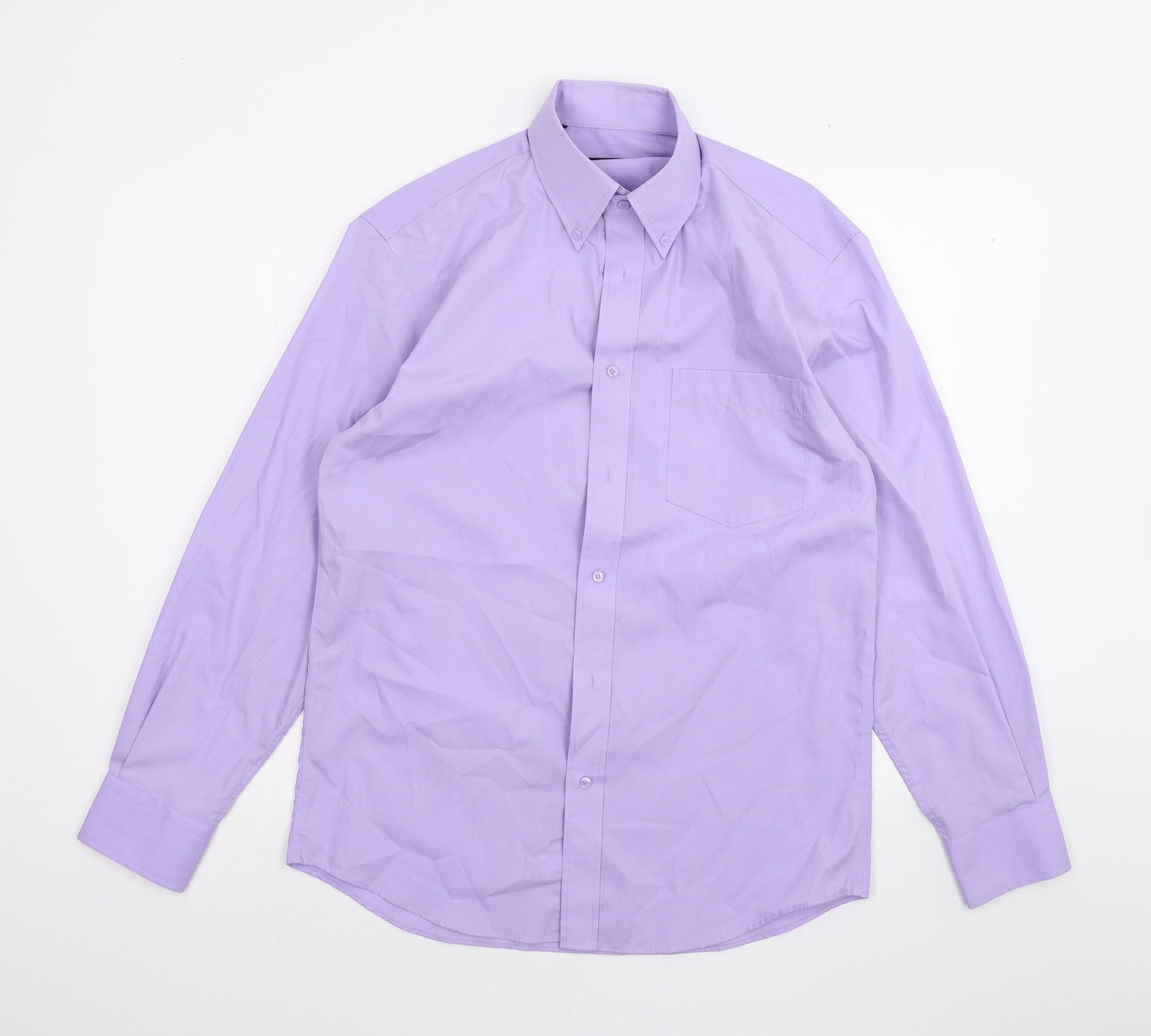 NEXT Mens Purple    Dress Shirt Size 15