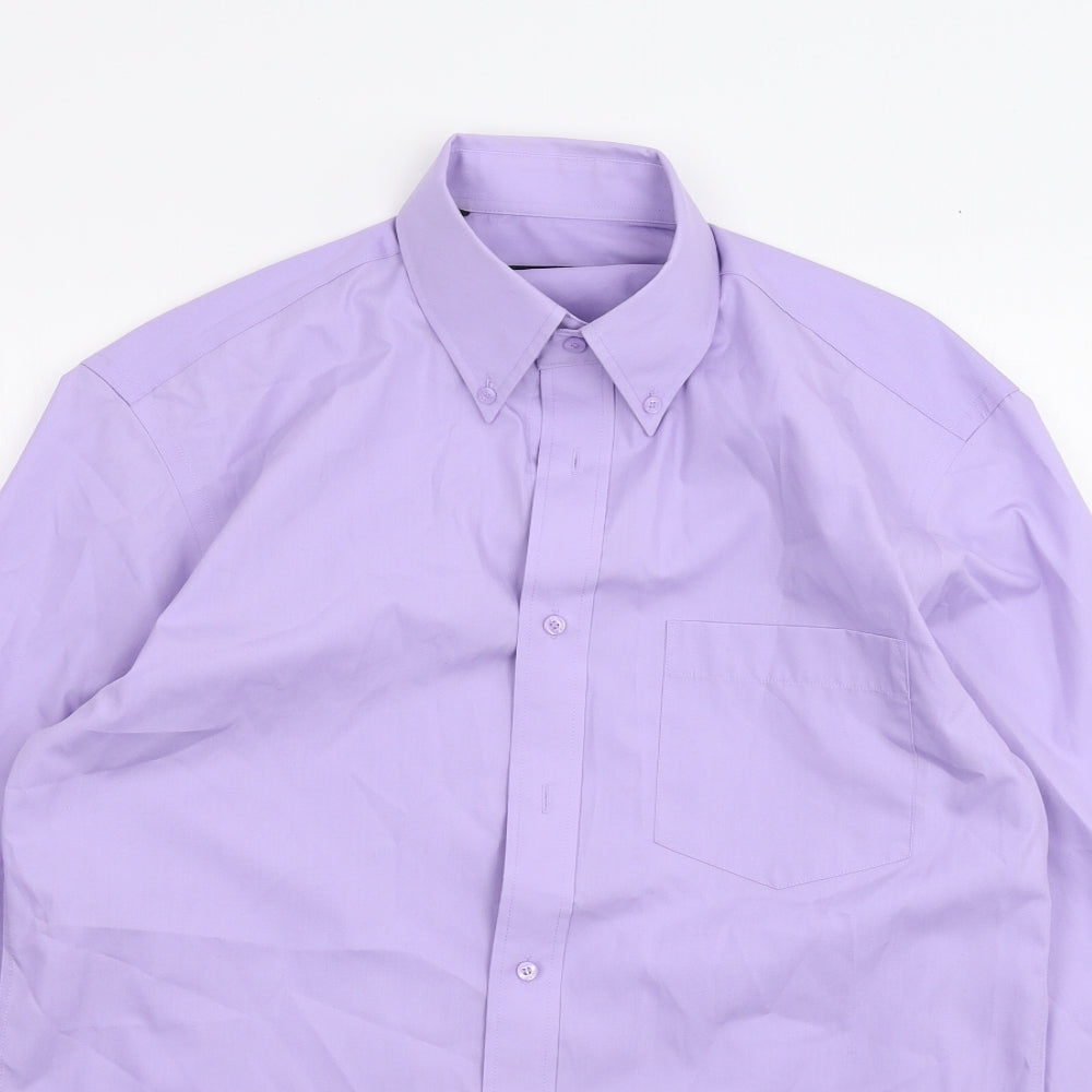 NEXT Mens Purple    Dress Shirt Size 15