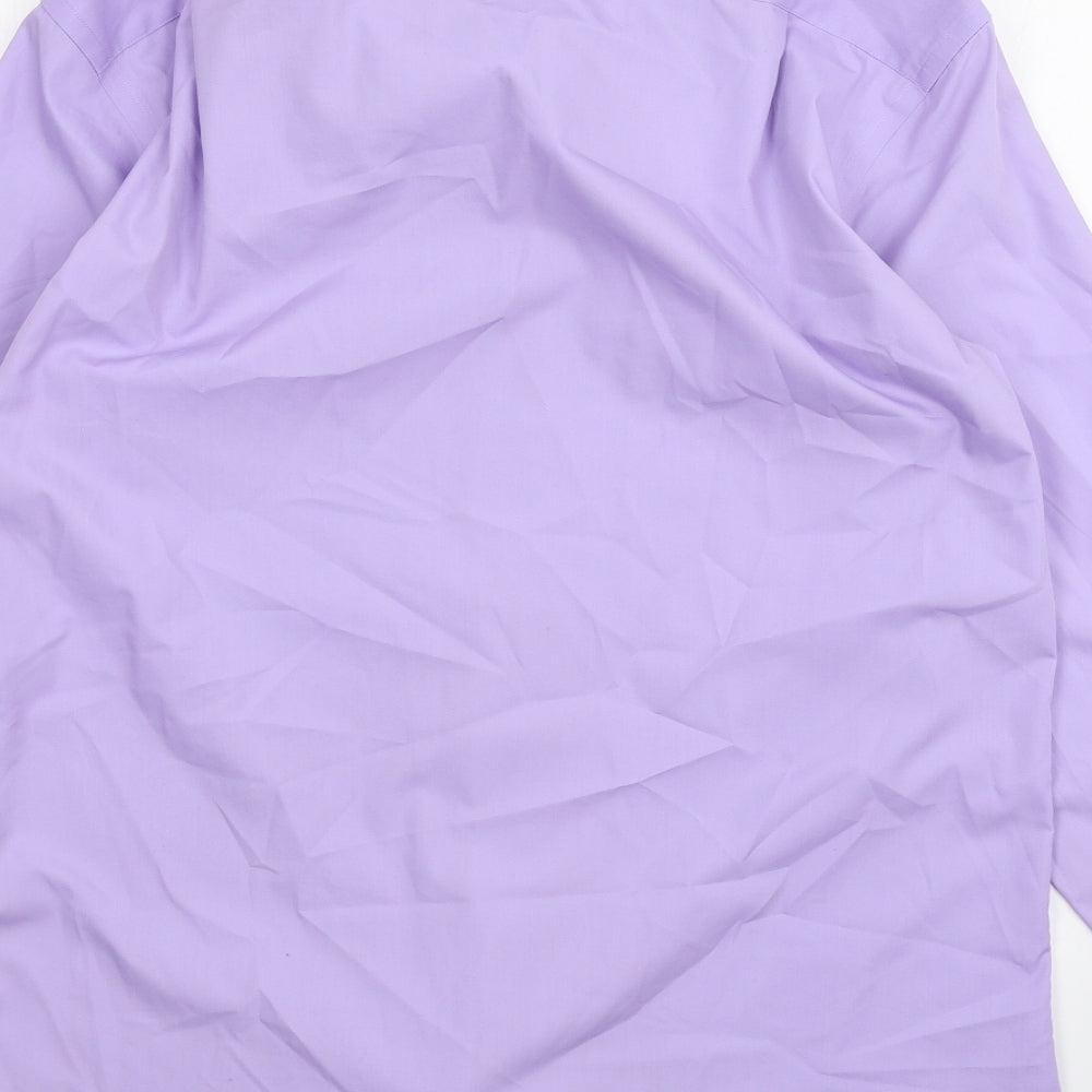 NEXT Mens Purple    Dress Shirt Size 15