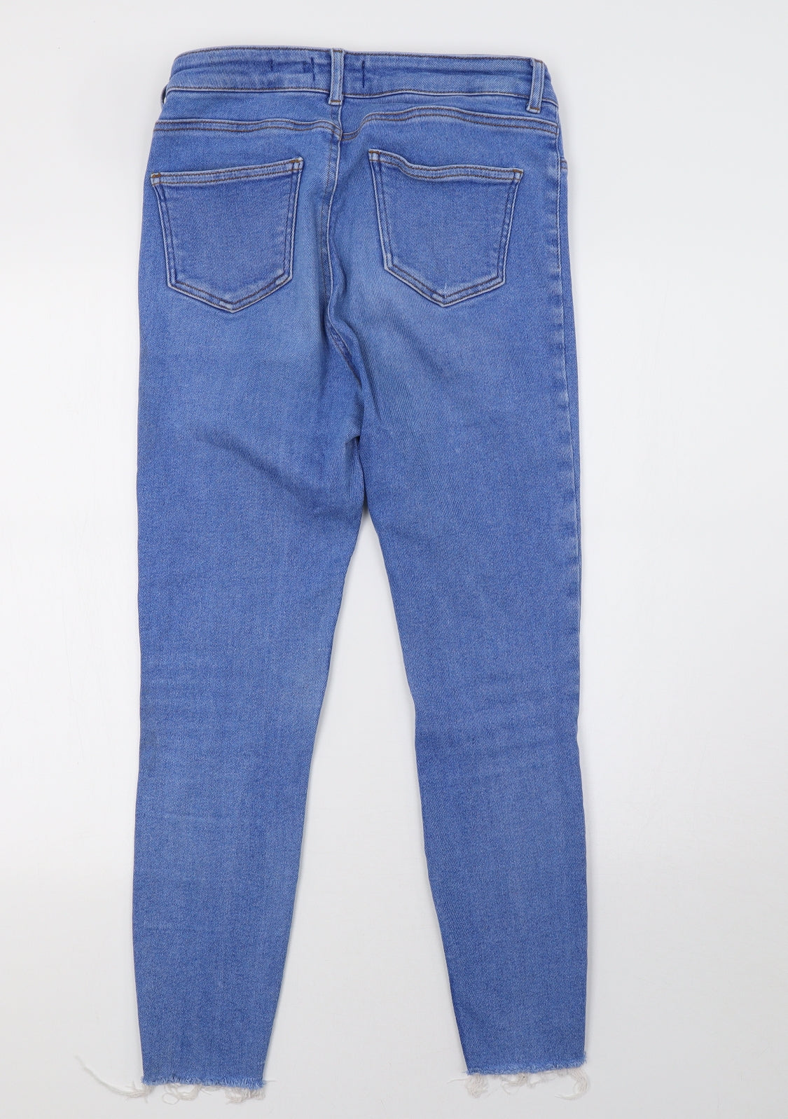 newlook Womens Blue  Denim Skinny Jeans Size 14 L28 in