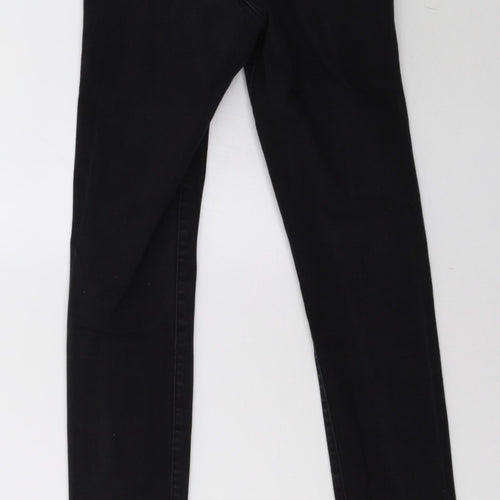 Primark Womens Black  Denim Skinny Jeans Size 12 L33 in