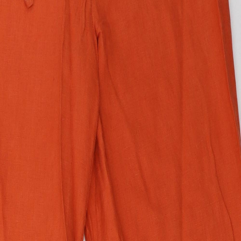 g.w Womens Orange   Trousers  Size 14 L33 in