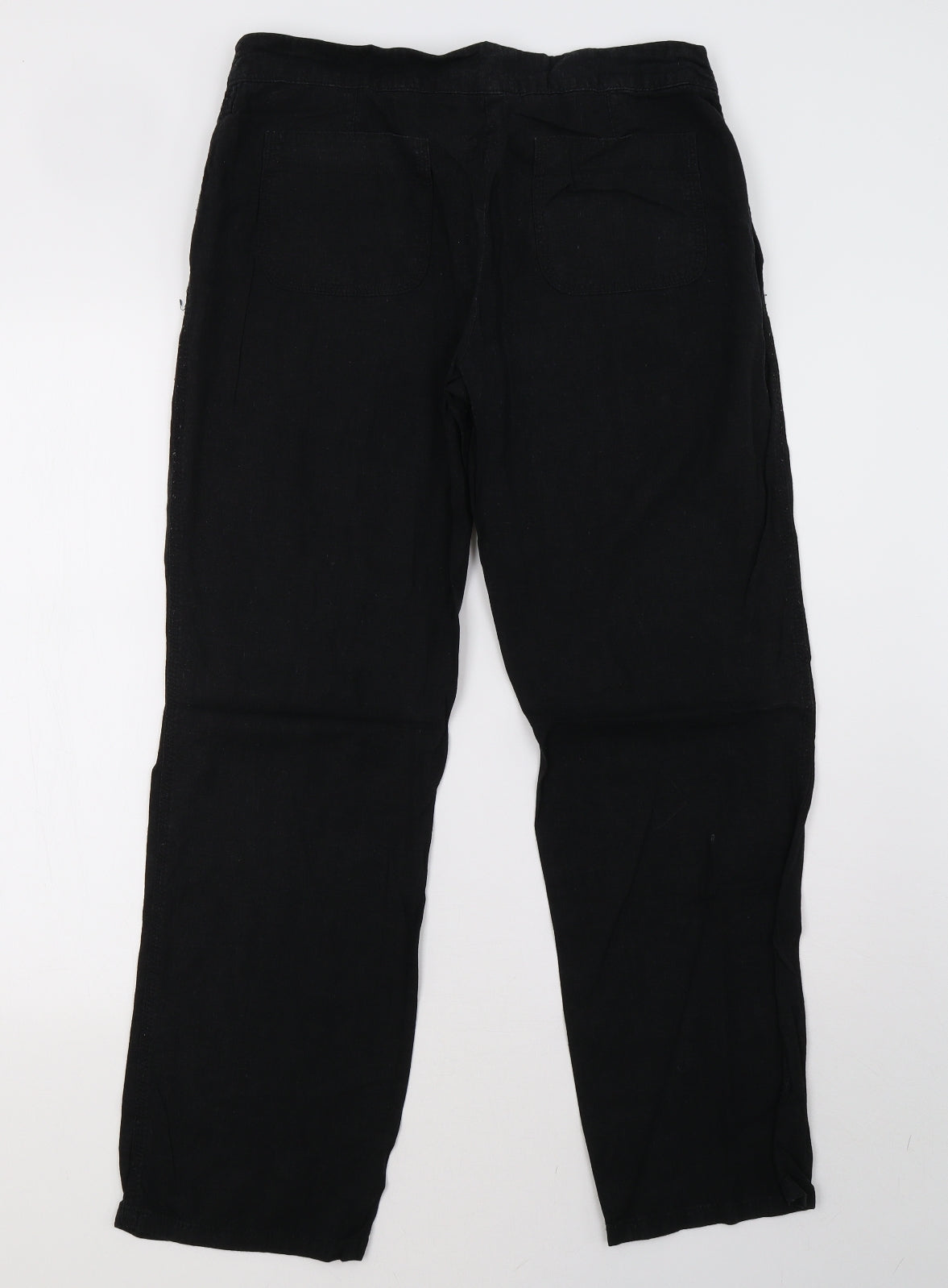 Matalan Womens Black   Trousers  Size 12 L30 in