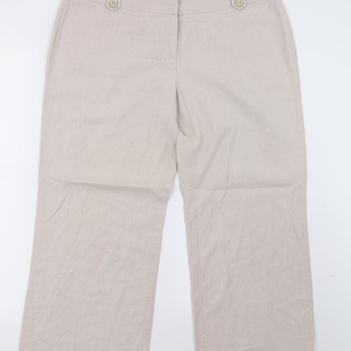George Womens Pink   Trousers  Size 14 L26 in