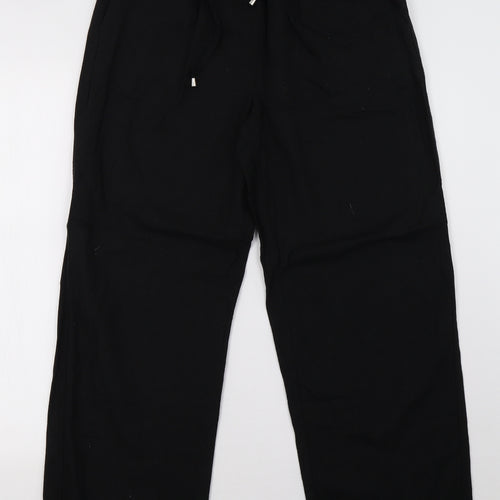 Matalan Womens Black   Trousers  Size 10 L31 in